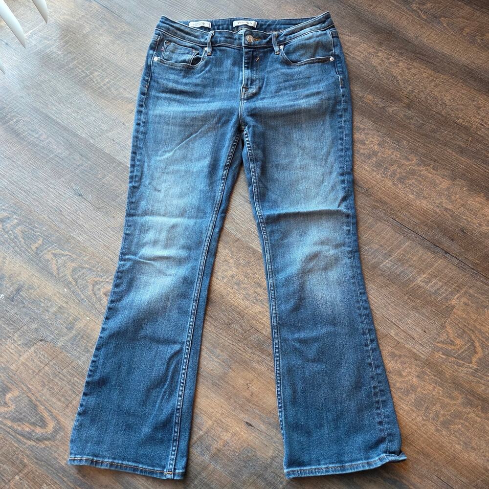 Vigoss Women's Straight Leg Jeans - Blue